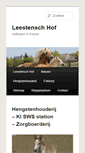 Mobile Screenshot of haflingerhorses.net